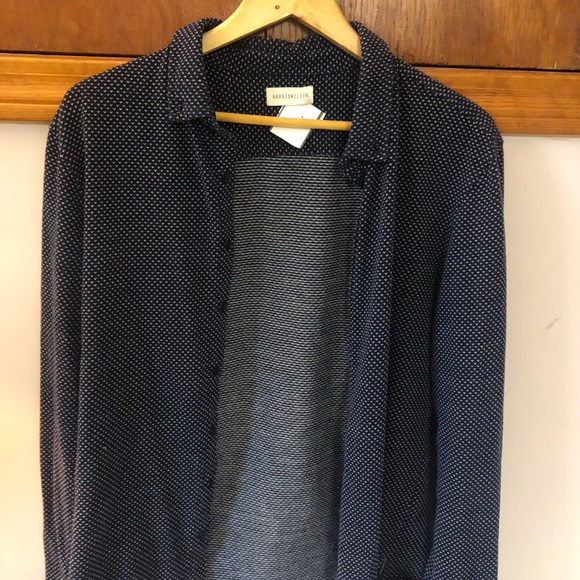 Harris Wilson.Button up word cotton shirt. French designer. - Picture 3 of 9